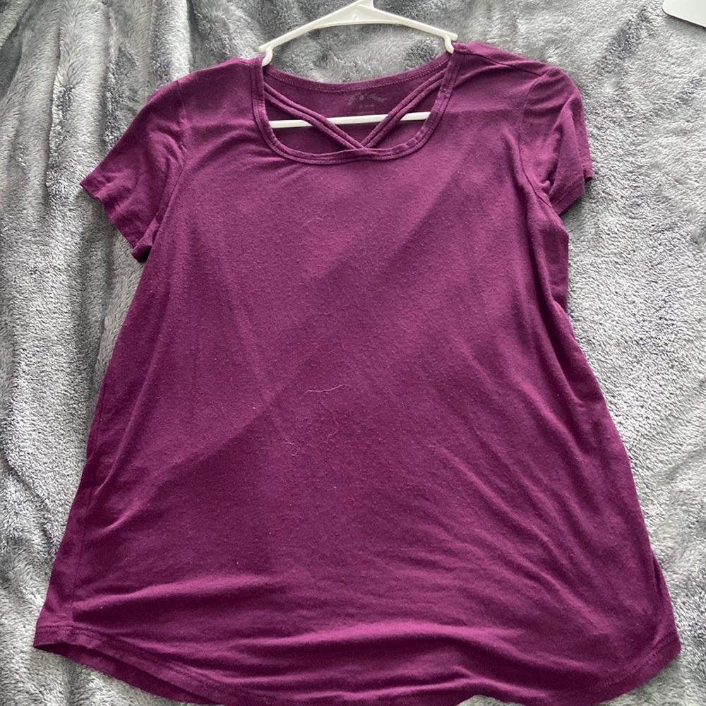 Purple t-shirt